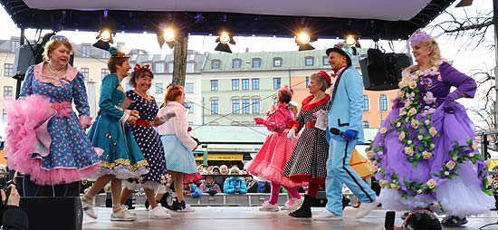 Tanz der Marktfrauen Viktualienmarkt 2018 (©Fotos:Martin Schmitz)